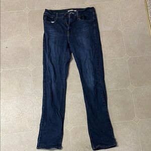 Levi’s High Rise Straight Jeans